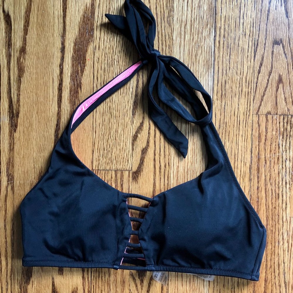 Black Victoria's Secret Bikini Top